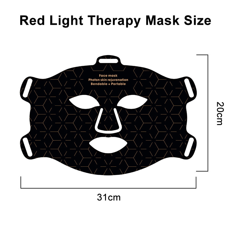 Red Light Therapy Gezichtsmasker MASK-01 | 240 LEDs | 4 Golflengten