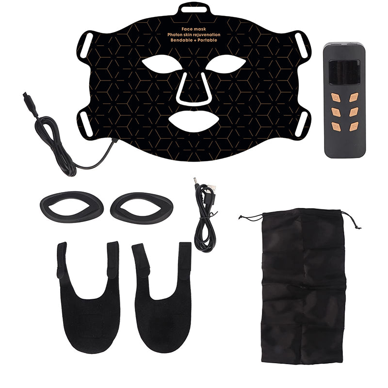 Red Light Therapy Gezichtsmasker MASK-01 | 240 LEDs | 4 Golflengten